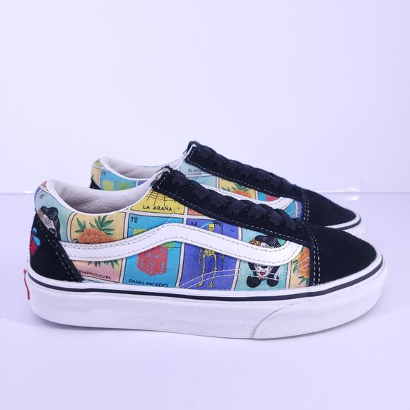Vans Old Skool Loteria La Calavera Multi True White Women’s Size 5 Men's 3.5 - Picture 4 of 11